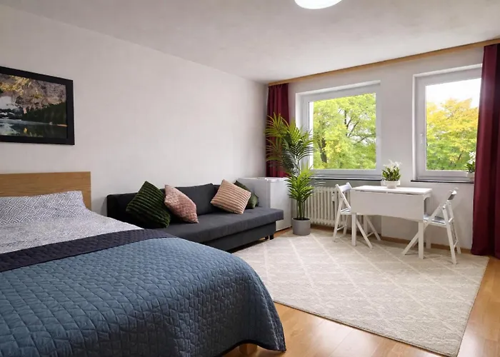 Quiet & Modern Near Tram & River Lech Appartement Augsbourg